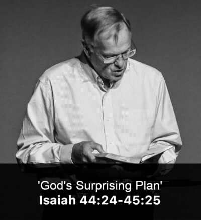 God's Surprising Plan